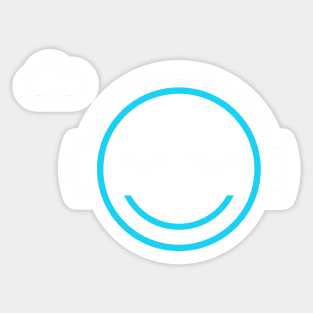 Relaxing Music Icon Sticker